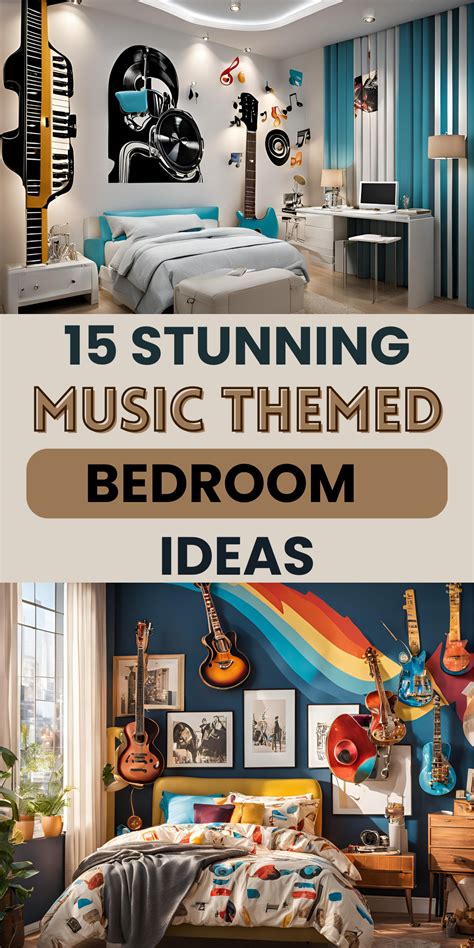 10+ Music Themed Bedroom Decor