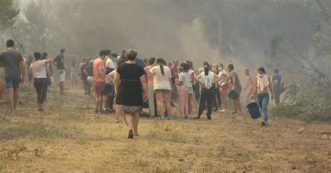 Incendio En Cerro Del Toro Evacuaron A Personas En Campings