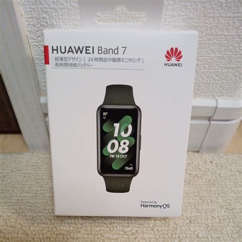 試着 スマートウォッチ Huawei Band7 ウェアラブル スマートウォッチ スマートバンド ファーウェイ 超薄型 Band 7 6 8