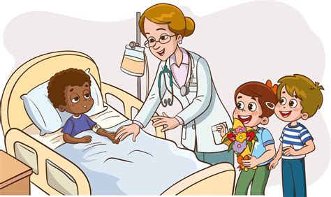 Pediatrician doctor woman doing medical examination of children. Modern ...