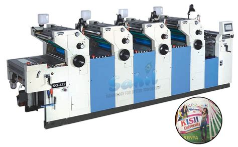 Four Colour Non Woven Bag Printing Machine Sahil Graphics