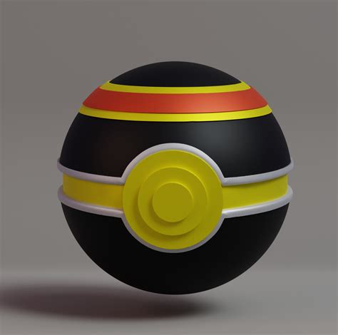 STL file Pokemon Luxury Ball Pokeball 🐉 ・3D printable design to ...