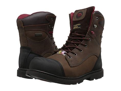 Avenger Work Boots A7573 Composite Toe Mens Work Boots Brown