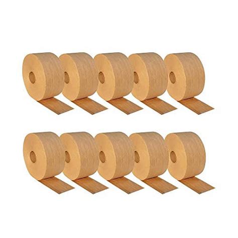 Psbm Gummed Paper Packing Tape Inch X Feet Pack Brown