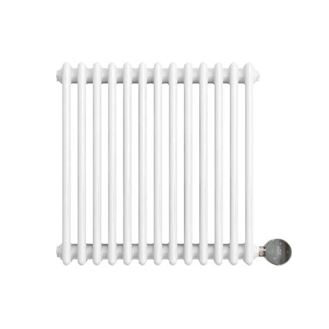 Ecostrad Allerton Iq Wifi Horizontal Double Column Electric Radiator White