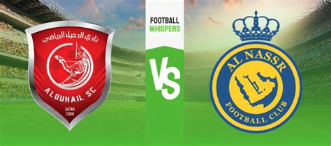 Al Nassr Vs Al Duhail Predictions Tips Btts The Best Bet In The Afc