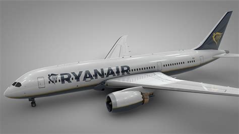 3D Boeing 787 Dreamliner Ryanair Model - TurboSquid 1614656