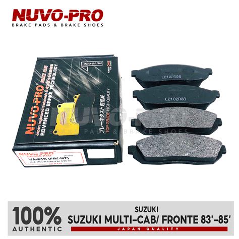 Nuvo Pro Brake Pad Front Suzuki Multicab S Carry Fronte