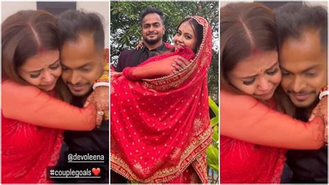 Devoleena Bhattacharjee Wedding Video Saathiya Actress Emotional Hugs