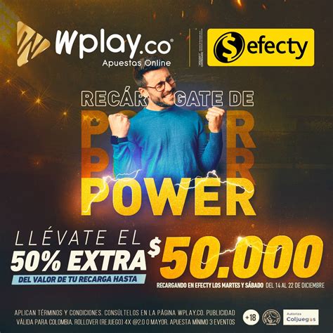 Bono Hasta Mil Recargando Con Efecty Y Jugando En Wplay Co