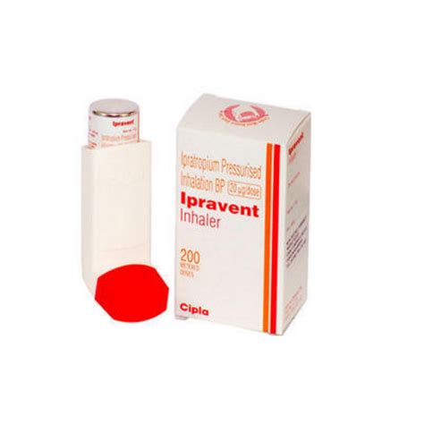 Impravent Ipravent Ipratropium Bromide Inhaler Non Prescription