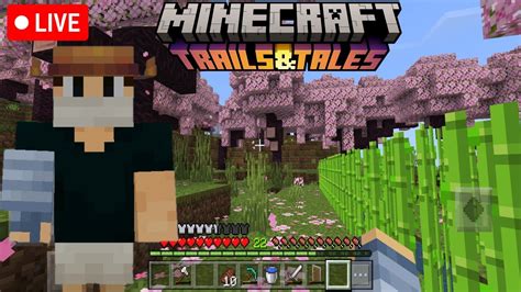 MINECRAFT PE 1 20 AO VIVO AVENTURA SURVIVAL 2 0 EP 03 CONSTRUINDO