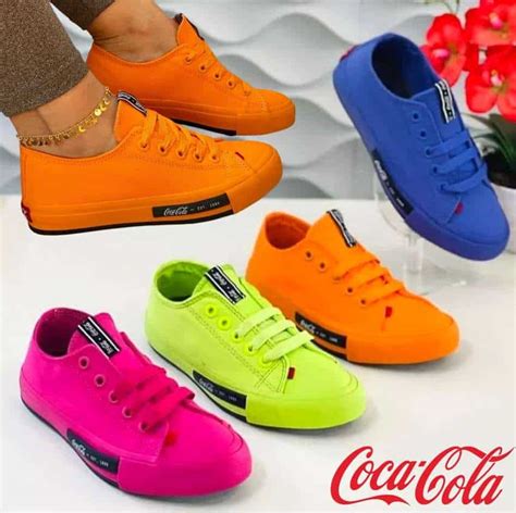 Tênis Daytona Colors Coca Cola Shoes feminino Promotop