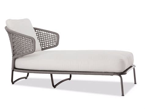 Aston Cord Outdoor Chaise Lounge By Minotti Design Rodolfo Dordoni