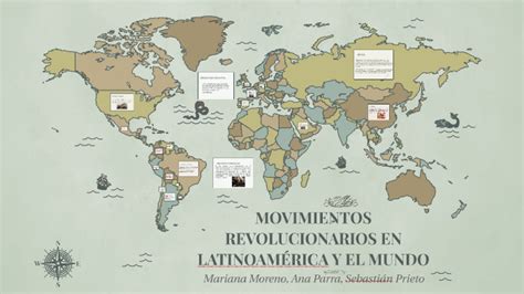 MOVIMIENTOS REVOLUCIONARIOS EN LATINOAMERICA Y EL MUNDO By Sebastian Prieto