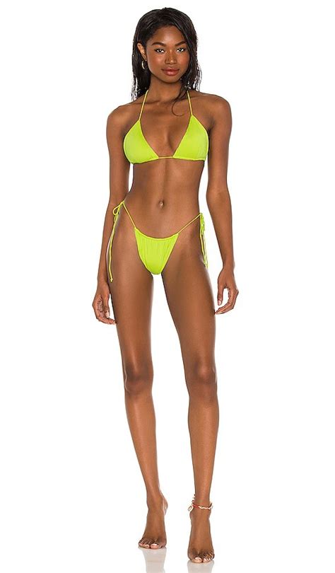 Buy RIOT SWIM Bixi Bikini Bottomgreen Kiwi At 40 Off Editorialist