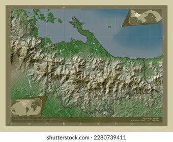 Ngobe Bugle Indigenous Territory Panama Elevation Stock Illustration 2280739411 | Shutterstock