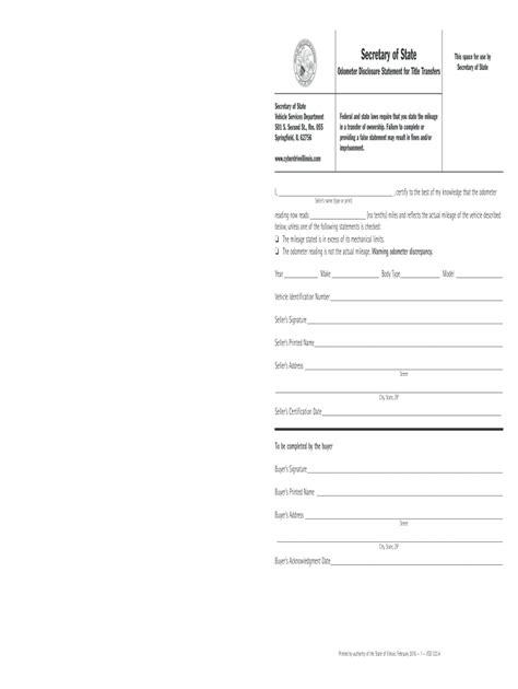 Form Il Vsd Fill Online Printable Fillable Blank