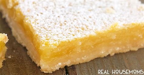 lemon bars real housemoms