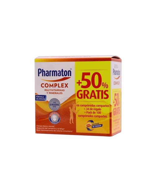 Comprar Pharmaton Complex 100 Cápsulas A Precio De Oferta