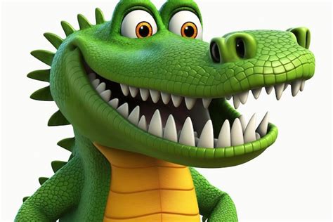 Premium AI Image | A green dragon from the movie pixar's toy story 3