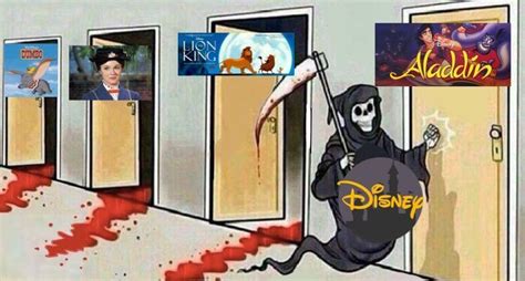 Disney Death Knocking On Doors Know Your Meme