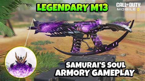 Free Legendary M13 Gameplay CODM Samurai S Soul Armory Draw COD