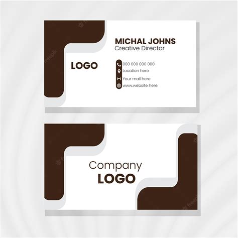 Modelo de conjunto de cartões de visita criativos abstratos vetoriais