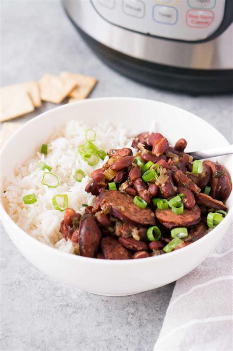 Instant Pot Red Beans And Rice Delicious Meets Healthy