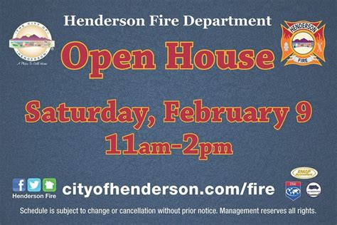 Henderson Fire Department Open House