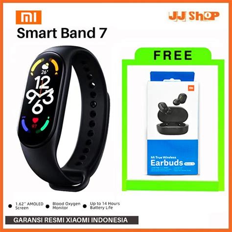 Jual XIAOMI SMART BAND 7 MI SMARTBAND GARANSI RESMI XIAOMI INDONESIA Di