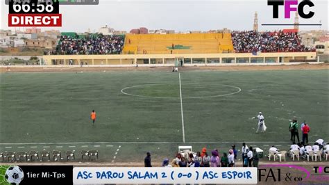 Direct Training Ball Zone Entre Asc Darou Salam Vs Asc Espoir Au