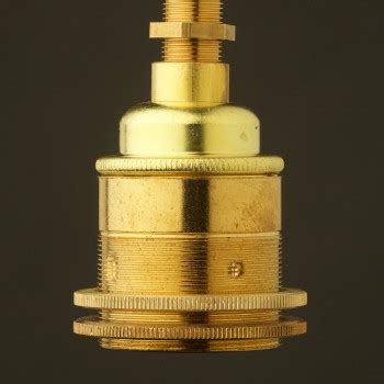 New Brass Threaded Entry Lamp Holder Edison E