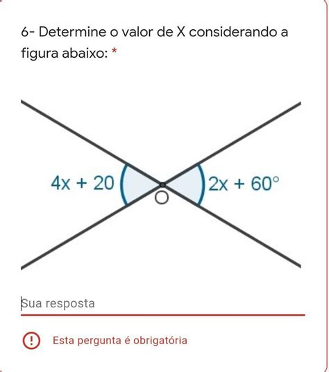 Determine O Valor De X Considerando A Figura Abaixo Brainly Br