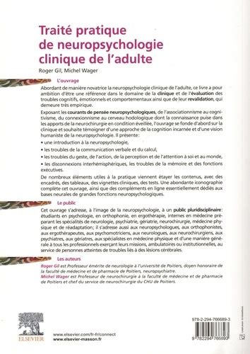 Trait Pratique De Neuropsychologie Clinique De De Roger Gil Grand