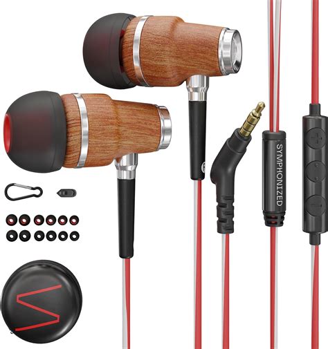 Symphonized® In Ear Kopfhörer Mit Kabel Und Mikrofon Hd Premium Noise Cancelling Kopfhoerer In