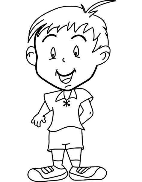 Meninos Para Colorir Desenhos Para Colorir