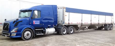 hopper trailer   trucking   delphos