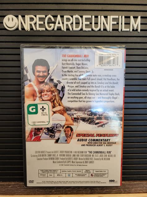 The Cannonball Run 1981 Boutique Ciné Dvd