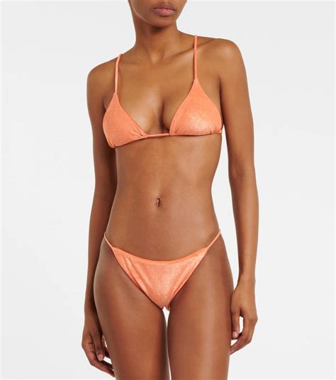 Bare Minimum Bikini Bottoms In Orange Jade Swim Mytheresa