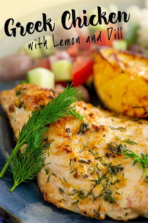 Skillet Greek Lemon Dill Chicken Artofit