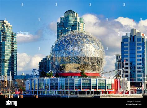 Distinctive architecture of the Science World Stock Photo - Alamy