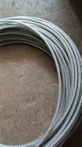 Stainless Steel Mm Pvc Coated Wire Ropes M At Meter In