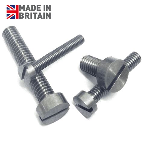 Ba Slotted Cheese Head Screws Steel