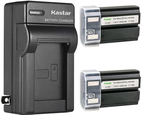 Amazon Kastar Pack En El Battery And Ac Wall Charger