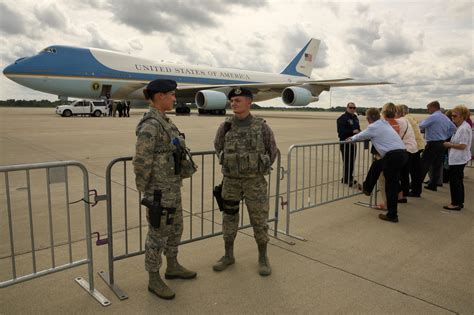 President Obama Visits Selfridge Th Wing Article Display