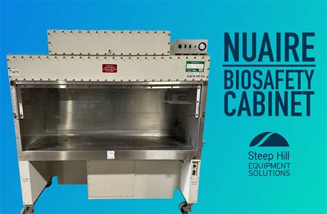 Used Nuaire BioSafety Cabinet For Sale At Steep Hill Equipment Solutions