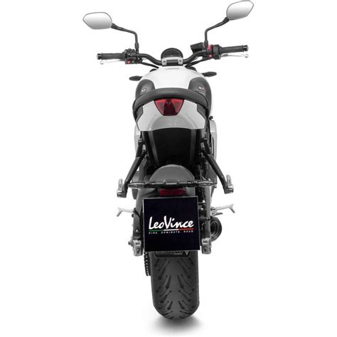 Ligne Complète LEOVINCE LV ONE EVO ACIER INOX TRIUMPH TRIDENT 660 2021