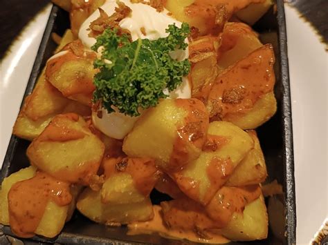 Enjoty Carta De Restaurantes Farga En Barcelona Patatas Bravas