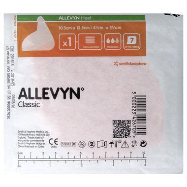 Allevyn Ag Adhesive Opatrunek Piankowy Ze Srebrem Cm X Cm